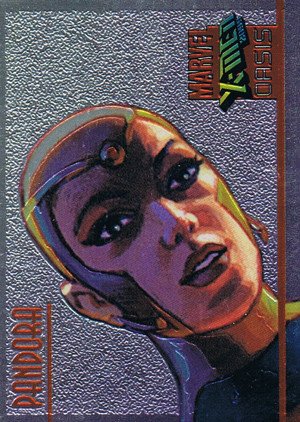 Fleer/Skybox X-Men 2099: Oasis Chromium Card 8 of 9 Pandora