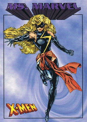 Fleer/Skybox X-Men .99 Base Card 18 Ms. Marvel