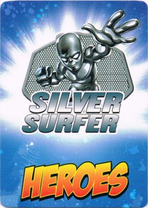 Upper Deck Marvel Super Hero Squad Base Card 4 Silver Surfer