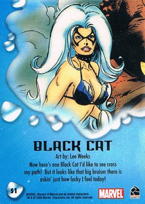 Rittenhouse Archives Women of Marvel Swimsuit Edition S1 Black Cat
