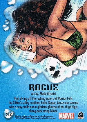 Rittenhouse Archives Women of Marvel Swimsuit Edition S12 Rogue