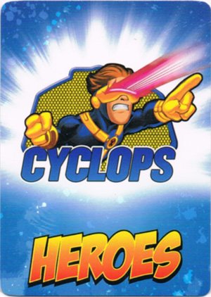 Upper Deck Marvel Super Hero Squad Base Card 10 Cyclops