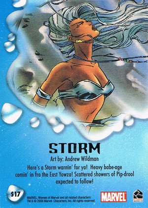 Rittenhouse Archives Women of Marvel Swimsuit Edition S17 Storm