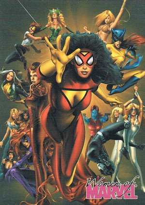Rittenhouse Archives Women of Marvel Base Card 1 Checklist