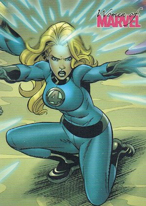 Rittenhouse Archives Women of Marvel Base Card 25 Invisible Woman