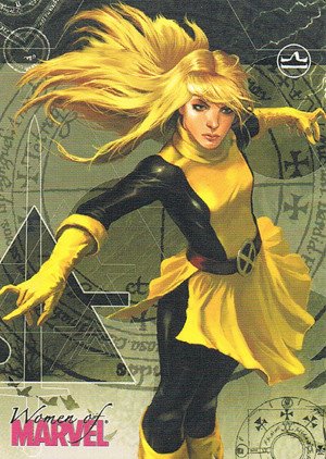 Rittenhouse Archives Women of Marvel Base Card 37 Magik