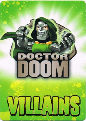 Upper Deck Marvel Super Hero Squad Base Card 14 Doctor Doom