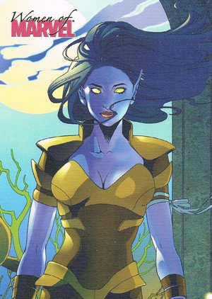 Rittenhouse Archives Women of Marvel Base Card 47 Nocturne