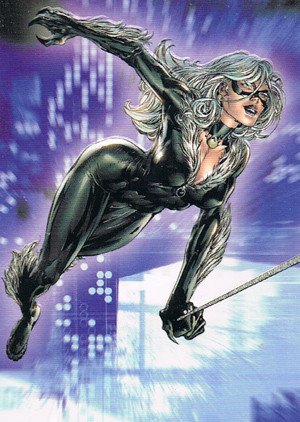 Rittenhouse Archives Women of Marvel Embossed Card T1 Black Cat