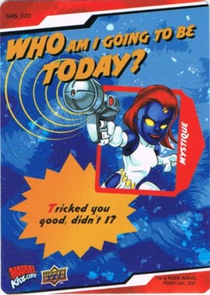 Upper Deck Marvel Super Hero Squad Base Card 20 Mystique