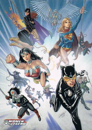 Cryptozoic DC Comics: The Women of Legend Base Card 1 The Women of Legend Trading Cards