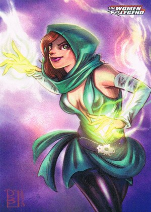 Cryptozoic DC Comics: The Women of Legend Base Card 15 DC Comics Enchantress