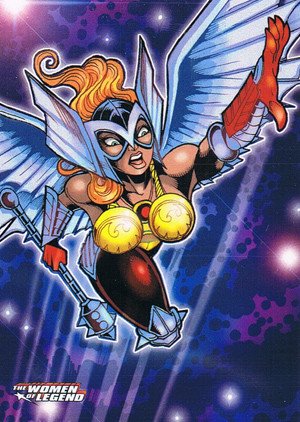 Cryptozoic DC Comics: The Women of Legend Base Card 19 Hawkgirl