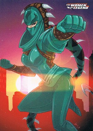 Cryptozoic DC Comics: The Women of Legend Base Card 25 Lady Shiva
