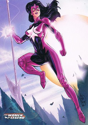 Cryptozoic DC Comics: The Women of Legend Base Card 37 Star Sapphire