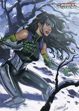 Cryptozoic DC Comics: The Women of Legend Base Card 43 DC Comics Voodoo