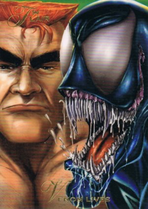 Fleer Marvel Annual Flair '94 Base Card 140 Venom Lives