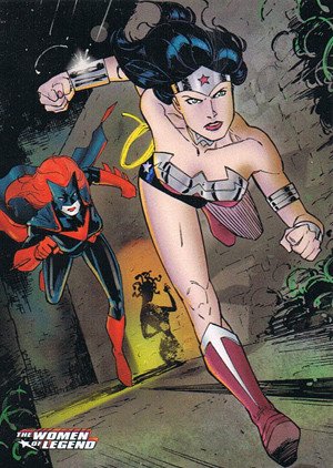 Cryptozoic DC Comics: The Women of Legend Base Card 55 Wonder Woman & Batwoman
