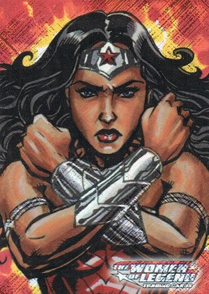 Cryptozoic DC Comics: The Women of Legend Gail's Pick Legendary Ladies Foil Card GP-02 Wonder Woman