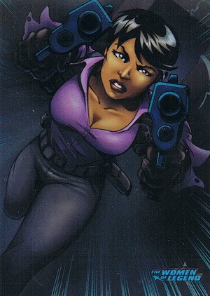 Cryptozoic DC Comics: The Women of Legend Parallel Foil Card 3 DC Comics Amanda Waller