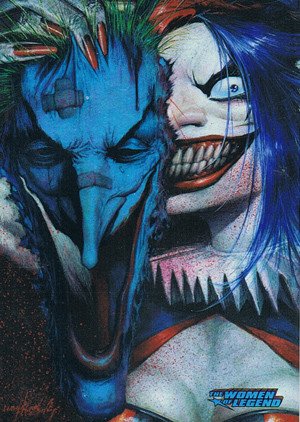 Cryptozoic DC Comics: The Women of Legend Parallel Foil Card 17 Harley Quinn