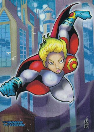 Cryptozoic DC Comics: The Women of Legend Parallel Foil Card 31 Power Girl