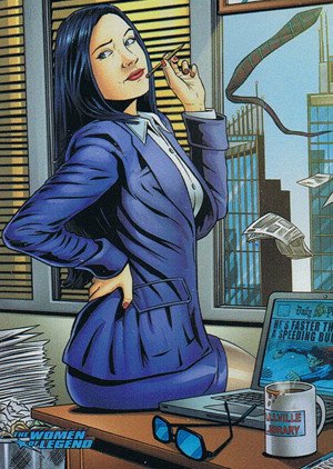 Cryptozoic DC Comics: The Women of Legend Parallel Foil Card 39 Lois Lane