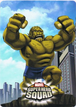 Upper Deck Marvel Super Hero Squad Base Card 31 Bring it On, Squad!