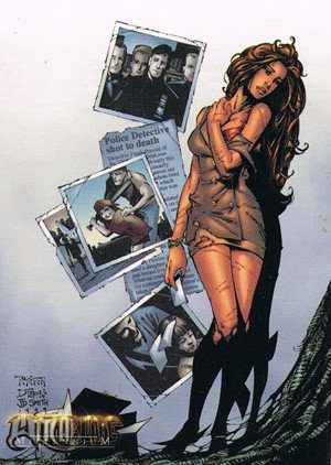 Dynamic Forces Witchblade Millennium Base Card 5 A rumour that spread throughout the inner cir