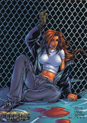 Dynamic Forces Witchblade Millennium Base Card 53 Having the Witchblade is quite possibly one o