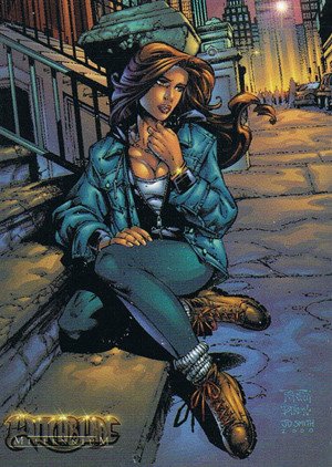 Dynamic Forces Witchblade Millennium Base Card 55 Sara Pezzini has had everything she ever love