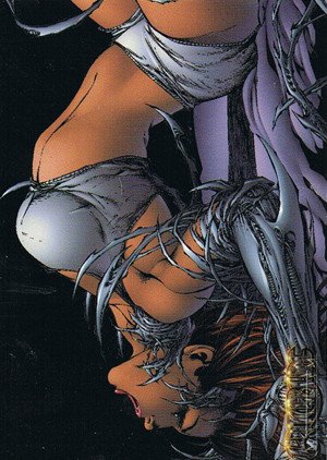 Dynamic Forces Witchblade Millennium Base Card 71 The Witchblade is dangerously close to overco