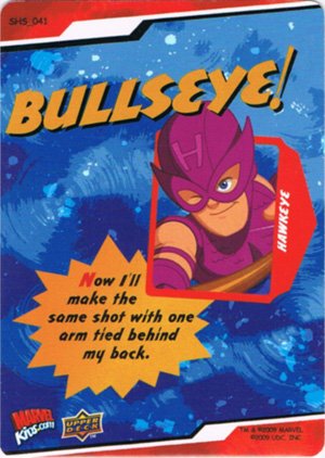 Upper Deck Marvel Super Hero Squad Base Card 41 Bullseye!