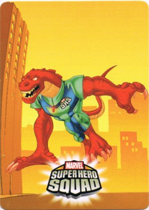 Upper Deck Marvel Super Hero Squad Base Card 42 Squadosaurus Rex