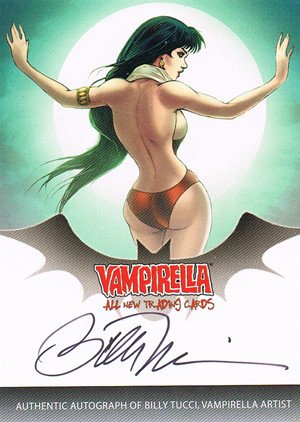Breygent Marketing Vampirella (All-New) SDCC Autograph Card V2A-BT-C Billy Tucci