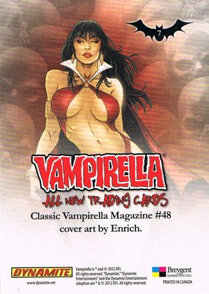 Breygent Marketing Vampirella (All-New) Base Card 7 