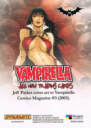 Breygent Marketing Vampirella (All-New) Base Card 10 