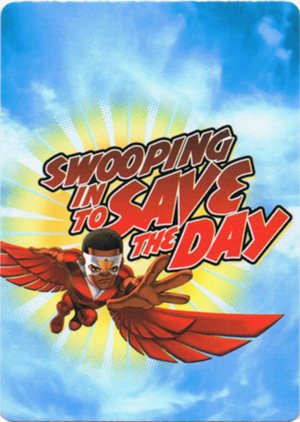 Upper Deck Marvel Super Hero Squad Base Card 43 Swooping In to Save the Day!