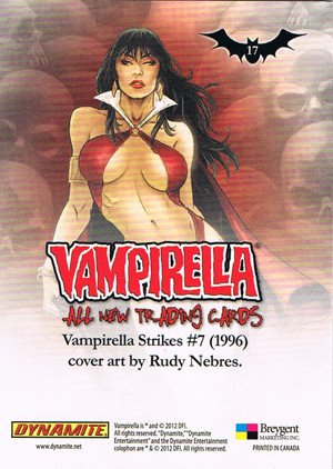 Breygent Marketing Vampirella (All-New) Base Card 17 
