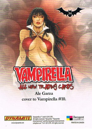 Breygent Marketing Vampirella (All-New) Base Card 34 