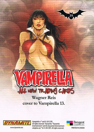 Breygent Marketing Vampirella (All-New) Base Card 39 