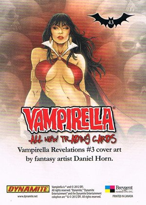 Breygent Marketing Vampirella (All-New) Base Card 43 