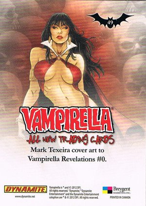 Breygent Marketing Vampirella (All-New) Base Card 49 