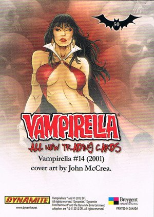 Breygent Marketing Vampirella (All-New) Base Card 50 