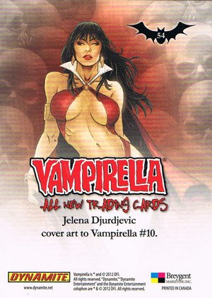 Breygent Marketing Vampirella (All-New) Base Card 54 