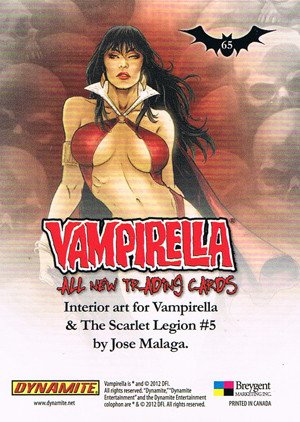 Breygent Marketing Vampirella (All-New) Base Card 65 