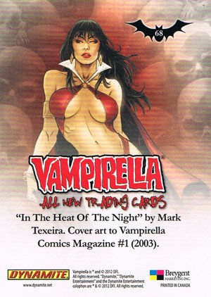 Breygent Marketing Vampirella (All-New) Base Card 68 