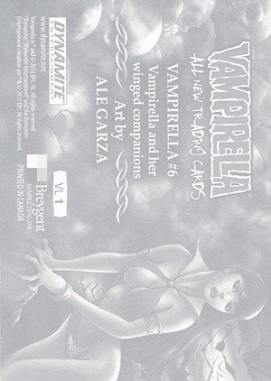 Breygent Marketing Vampirella (All-New) 3-D Lenticular Card VL1 