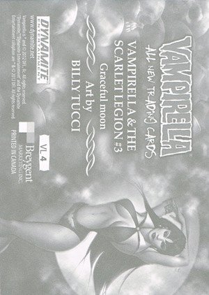 Breygent Marketing Vampirella (All-New) 3-D Lenticular Card VL4 