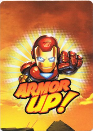 Upper Deck Marvel Super Hero Squad Base Card 51 Armor Up!